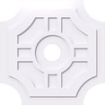 thumbnail image 1 of 30"OD x 5"ID x 10"C x 1"P Haus Architectural Grade PVC Contemporary Ceiling Medallion, 1 of 11