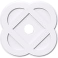 thumbnail image 1 of 30"OD x 5"ID x 12"C x 1"P Charlotte Architectural Grade PVC Contemporary Ceiling Medallion, 1 of 11