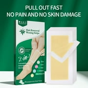 Up to 30% OFF, 32PCS Nonwoven Waxing Strips, Depilatory Papers, Double Size, Soft Material, For Home Use, Hair Removal, Skin Care, Waxing Kits, Aestivo Under 25 | Plastic, Yellow [New Arrival]
