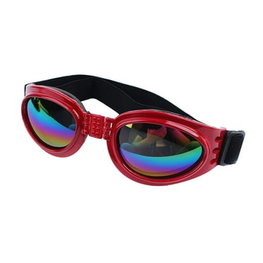Pet Dog Sunglasses UV Sun Glasses Foldable Goggles Plastic Eye Wear Protection