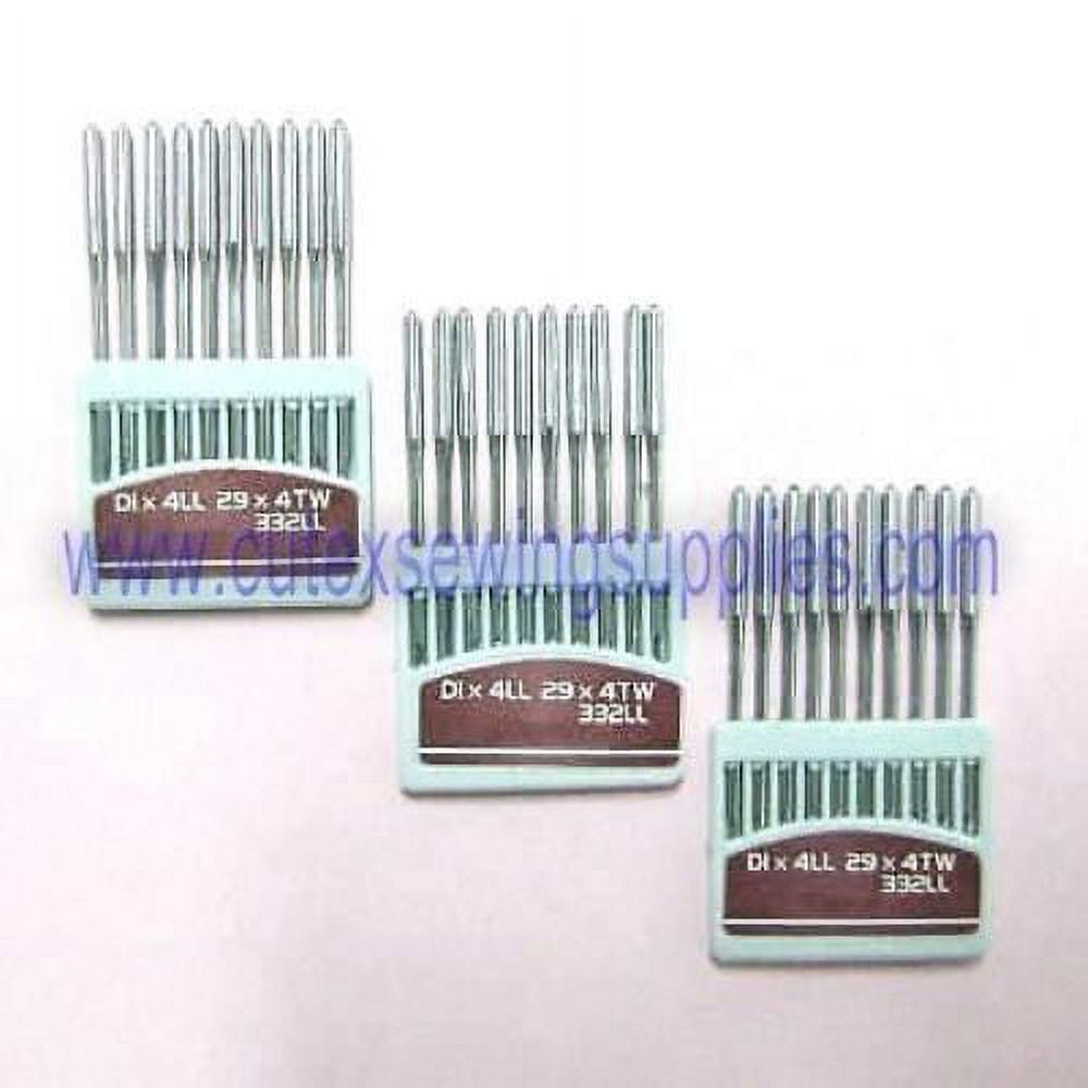 BAIJAC Replacemelt for 30 - Singer, Kenmore Sewing Machine Needles Orange  15X1#18/110