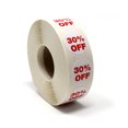 thumbnail image 1 of 30% Off Sale Dot Sticker, 3/4" Round Self Adhesive Discount Retail Circle Labels - 1000 Pack, 1 of 1