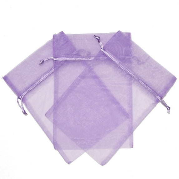 30 Organza Bags Fabric Gift Favor Party Bags Drawstring - 6.75" By 12"