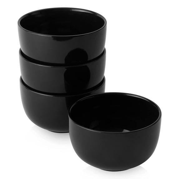 30 Oz Ceramic Bowl Set Of 4, 5.8 Inch Deep Large Bowls For Soup, Cereal, Ramen And Salad