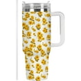 thumbnail image 1 of 30 Oz Daisy Insulated Tumbler For Women with Handle and Straw Lid Leak Proof,Floral Coffee Travel Iced Cup Mug for Lady, Mothers Day Birthday Christmas Gifts for Women Mom Girl Wife, 1 of 6
