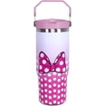 thumbnail image 1 of 30 Oz Tumbler with Handle and Silicone Straws, Coffee Insulated Tumbler, 40oz Tumbler, 1 of 7