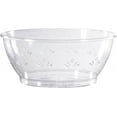 thumbnail image 1 of (30 PACK) EcoQuality 6 oz Crystal Like Clear Plastic Bowls - Disposable Plastic Dessert Bowls China Like, Heavy Duty Plastic Soup Bowls for Baby Showers, Weddings, Birthday Party, Receptions, 1 of 5