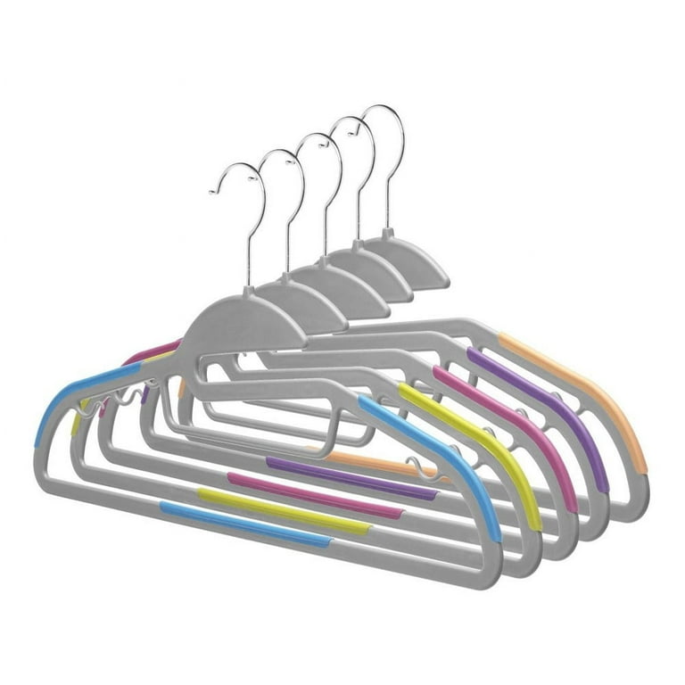 30 PACK Light-weight Clothes Hangers Non-slip Durable Clothes
