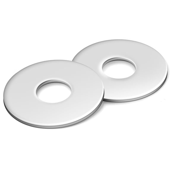 30 PCS 1/2" ID x 1-1/2" OD Fender Washers, 304 Stainless Steel Flat Washer, 1/2" Inside Diameter x 1-1/2" Outer Diameter