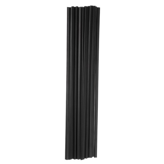 30 PCS 9.84in ABS Plastic Welding Rods, Double-Strand Round 5mm Diameter, Black