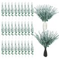 thumbnail image 1 of 30 PCS Artificial Eucalyptus Leaves Stems Faux Greenery Decor Fake Plant Branches Real Touch for Floral Arrangement Vase Wedding Bouquets Centerpiece, 1 of 7