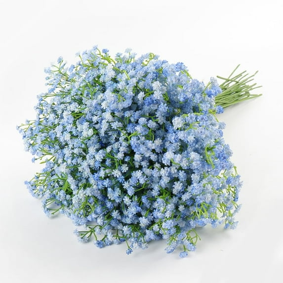 30 PCS Babys Breath Artificial Flowers Fake Babys Breath Flowers Artificial Bulk White Gypsophila Bouquets Real Touch Faux Flowers for Wedding Floral Arrangement Party Home Decoration