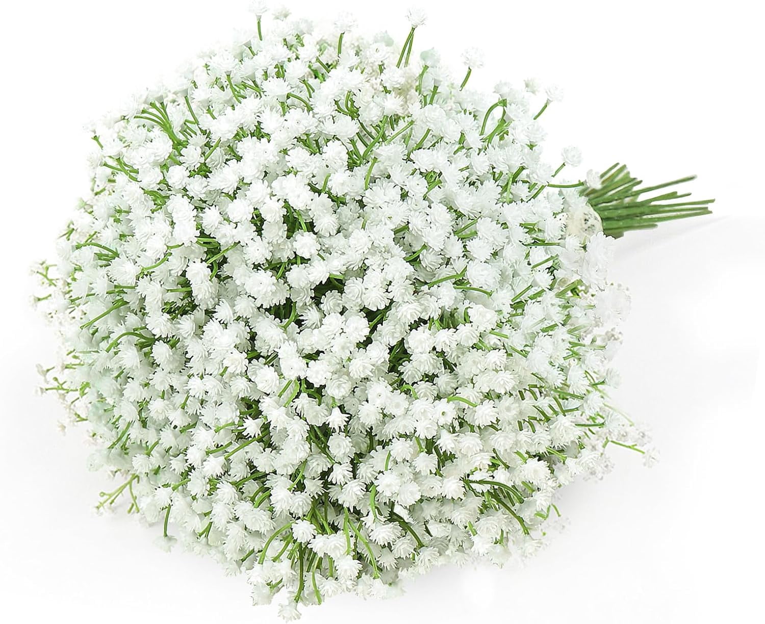 30 PCS Babys Breath Artificial Flowers Fake Babys Breath Flowers Artificial Bulk White Gypsophila Bouquets Real Touch Faux Flowers for Wedding Floral Arrangement Party Home Decoration