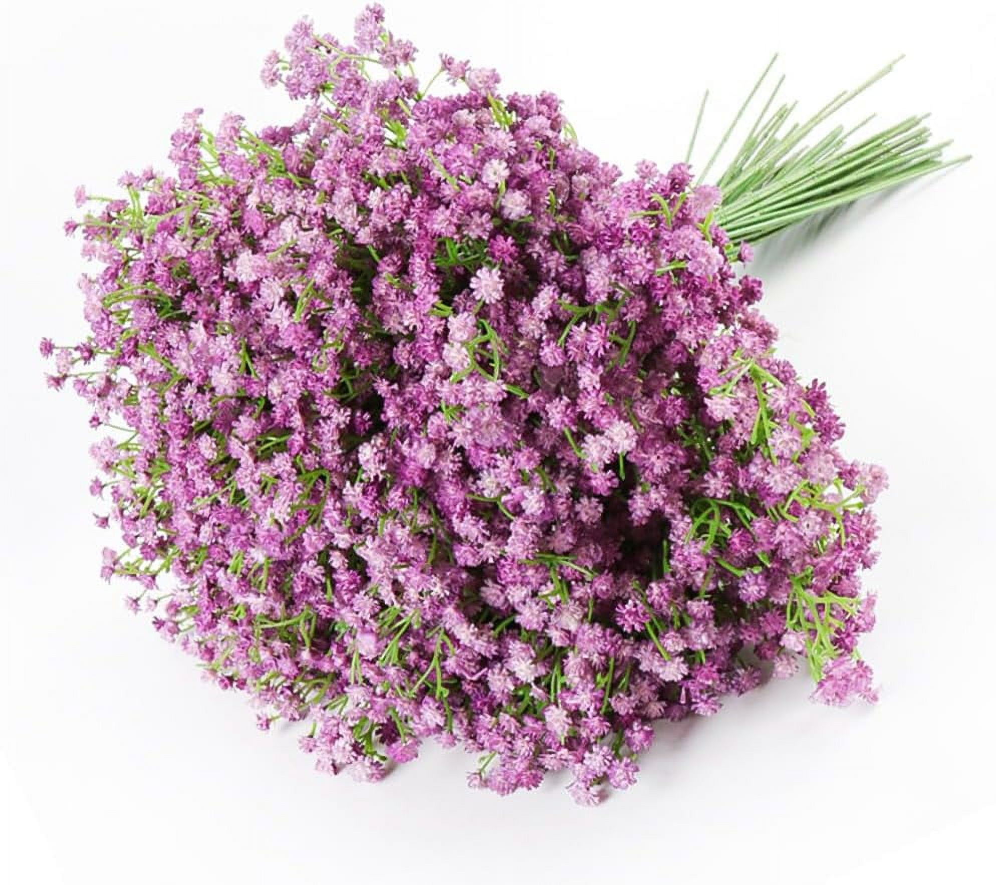 30 PCS Babys Breath Artificial Flowers Fake Babys Breath Flowers ...