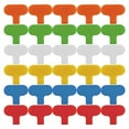 thumbnail image 1 of 30 PCS Cable Labels Cord Labels Multi-Color Write on Wire Labels Tags for Cable Management and Identification, 1 of 9