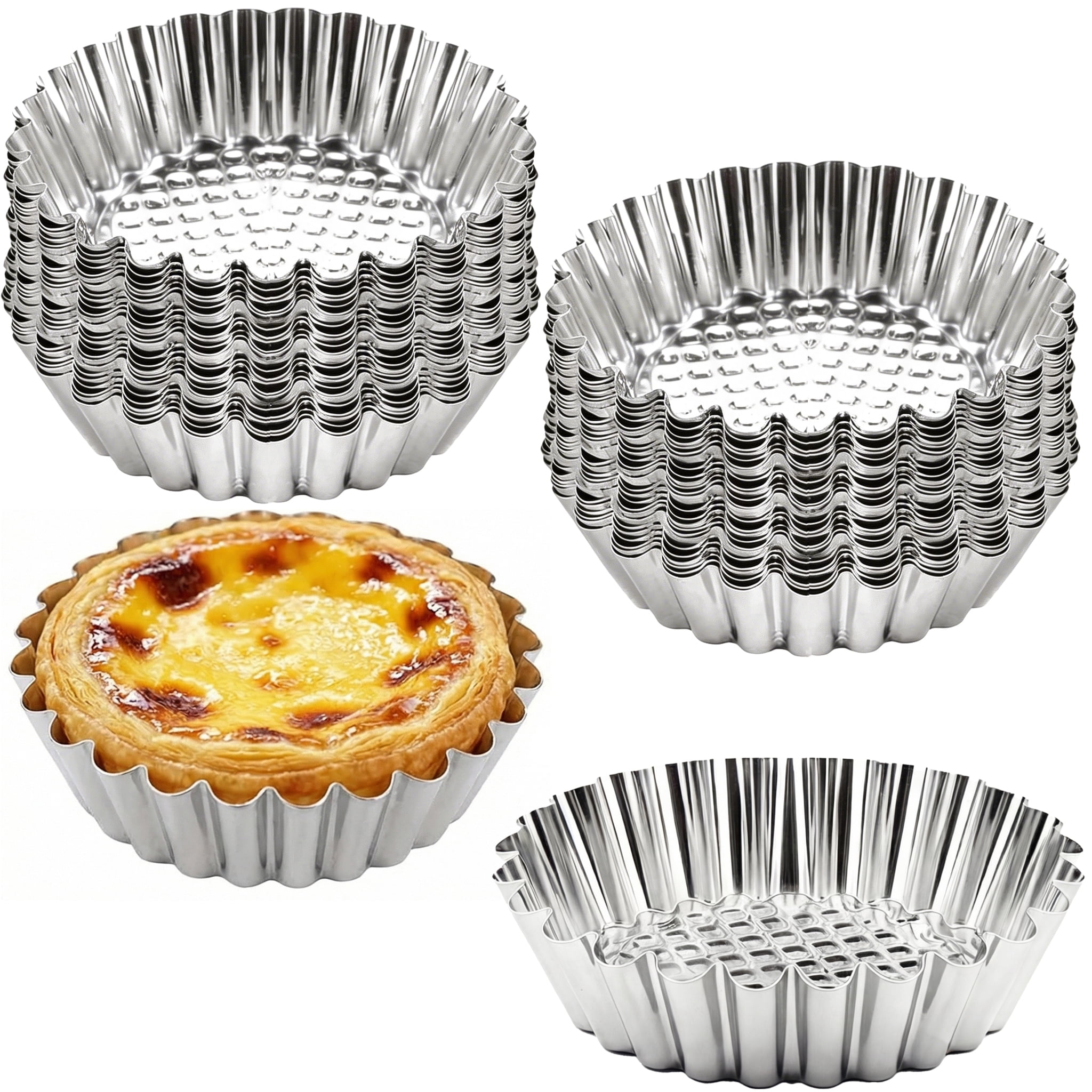Tart Molds for Baking Pies and Quiches