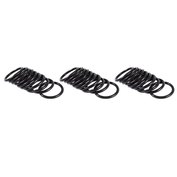 30 PCS Metric O Rings Black Nitrile Rubber 40 mm OD 4 mm Thick,30 x Oil seal O rings,Black
