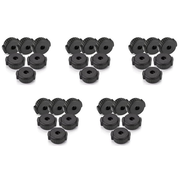 30 PCS Plastic Cymbal Nuts, Cymbal Nut for Percussion Drum Kit,Percussion Replacement Parts