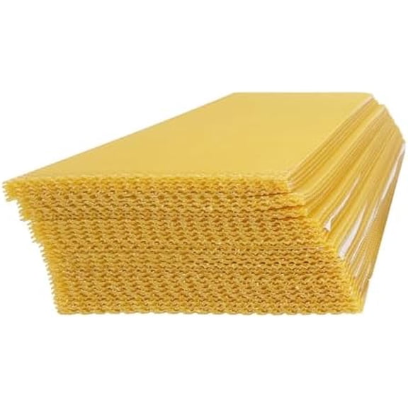 30 PCS Pure Beeswax Hive Frames, Beehive Bee Frames Waxed Foundation, PreWaxed Deep Brood Frames for Beekeeping & DIY Crafts (19.5x41.5cm)?$$Animal Other