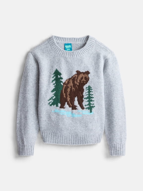 Boys Graphic Sweater, Sizes 4-18