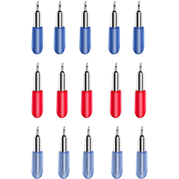 30 PCS Replacement Blades for Joy and Joy Xtra Machine,Fine Point Blades Include 45° Standard Blades,30°Shallow Cutting Blades and 60° Deep Cutting Vinyl Fabric Blades-15