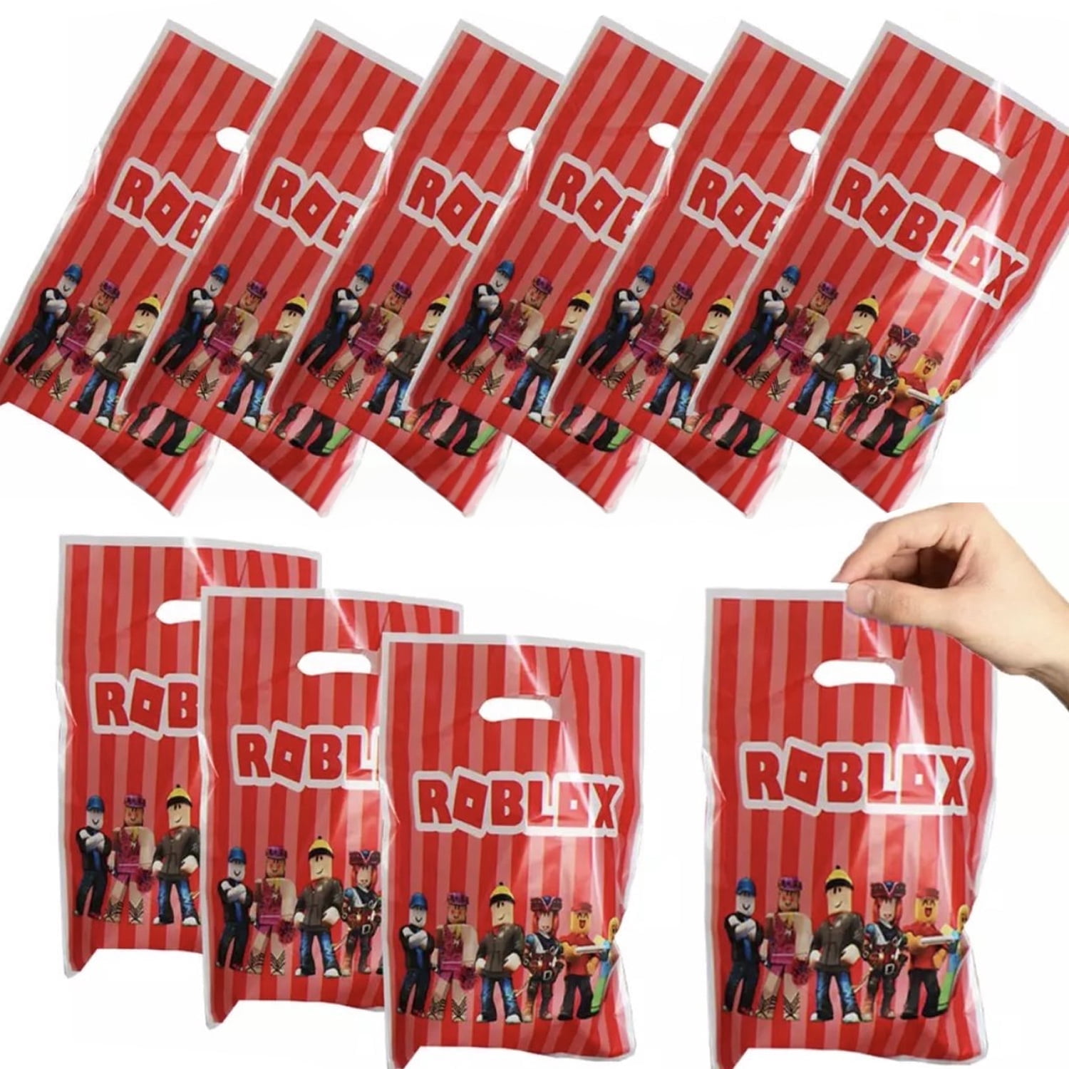 30 PCS Roblox Gift Bags Pixel Style Gamer Party Supplies Favor Bags 30 PCS Roblox Gift Bags Pixel Style Gamer Party Supplies Favor Bags Birthday Party Bags Roblox Goodie Bags 6e974727 Eee8 4b6c B2dd 