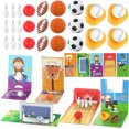 thumbnail image 1 of 30 PCS Valentines Day Gifts for Kids, Valentine Day Cards with Mini Sports Ball Erasers, Kids Valentine`s Day Gifts for School Classroom, Party Favor for Boys & Girls, 1 of 7