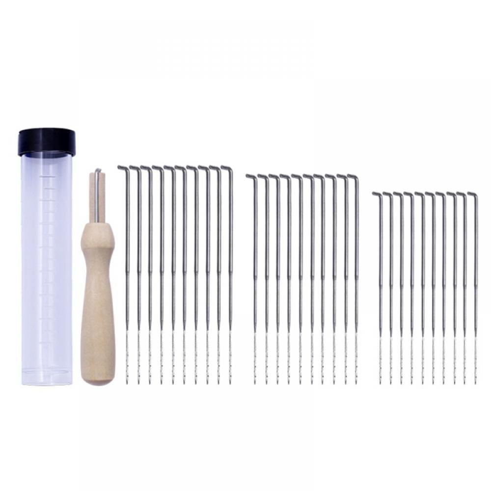 30 PCS Wool Felt DIY Supplies Needle Felt Needle Wool Felt Poke Needle