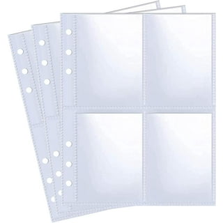 Photo Sleeves for 3 Ring Binder - (3.5 X 5, 30 Pack) for 240 Photos,  Archival Ph
