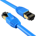 thumbnail image 1 of Cat8 30-Pack of 25FT Network Ethernet Patch Cable, 2000Mhz Internet Wire, For Router, Modem, PC, Laptop, TVs, Printer Cord, Consoles for Home and Office, Blue, Cables Direct Online, 1 of 6