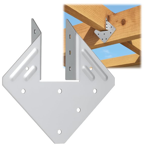 30 Pack 2x Truss Connector Galvanized Joist Hangers Rafter Clips