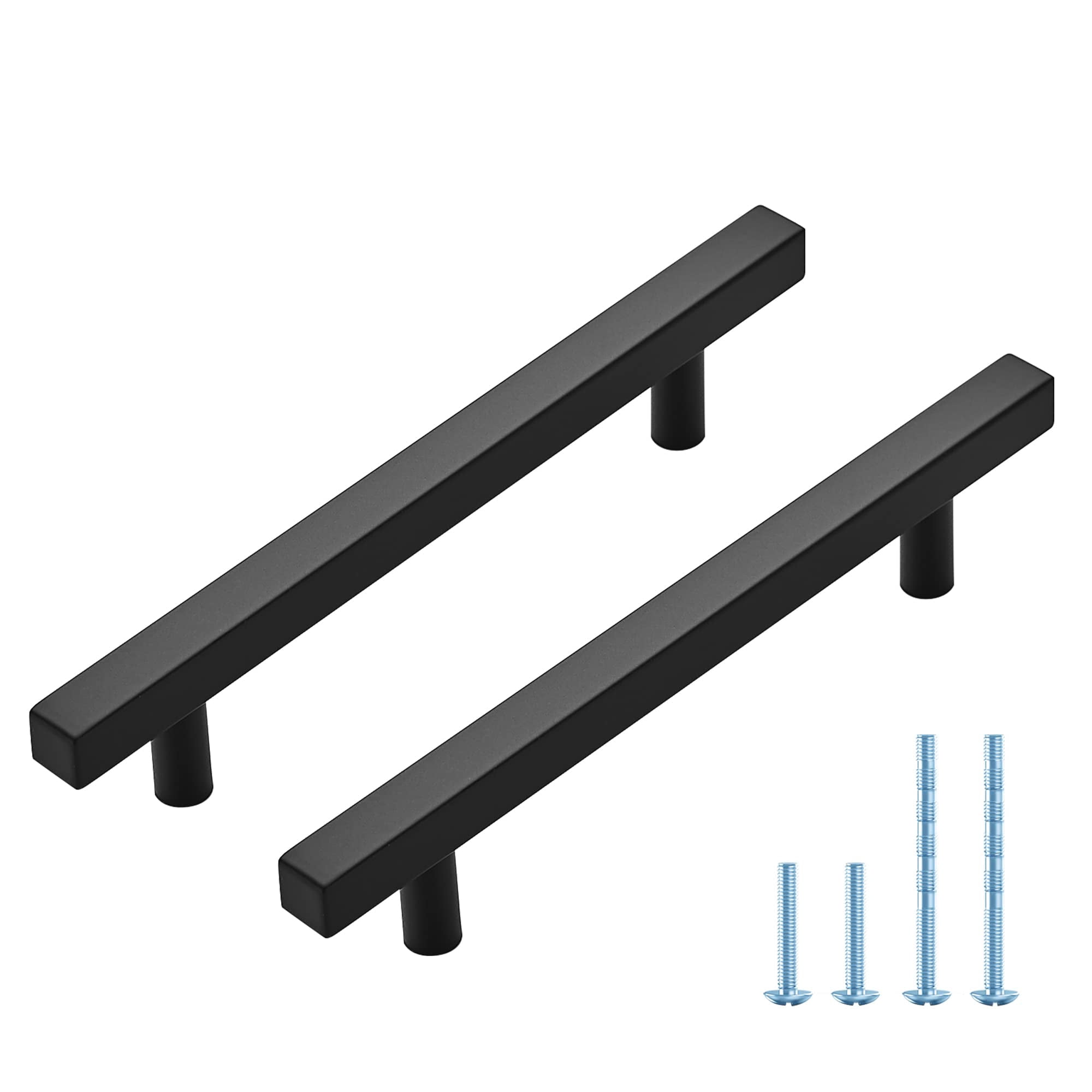 30 Pack 5 Inch Cabinet Pulls, 3 Inch (76mm) Hole Center Stainless Steel ...