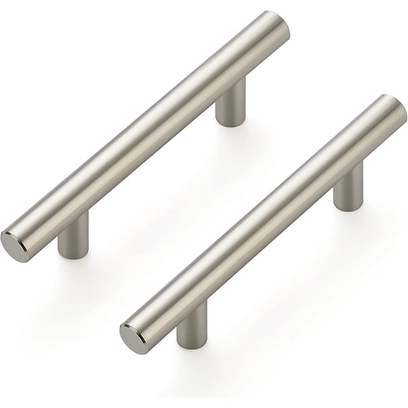 30 Pack 5 Inch Cabinet Pulls Champagne Bronze Stainless Steel Kitchen Drawer Pulls Cabinet Handles 5 InchLength, 3 Inch Hole Center