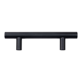 30 Pack Aldhurst Matte Black 3" Center-to-Center Cabinet Hardware Bar Handles Pulls 5" Length