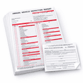 30-Pack Annual Vehicle Inspection Report Forms with FMCSA-Compliant ...