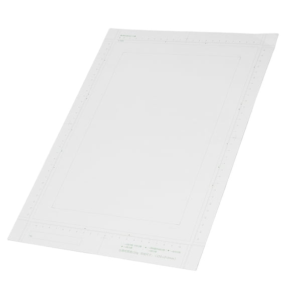30-Pack B4 Size Glossy Manga Manuscript Paper for Comic Drawing and Sketching, 120gsm Anti-Yellowing Art Paper 120g Scale