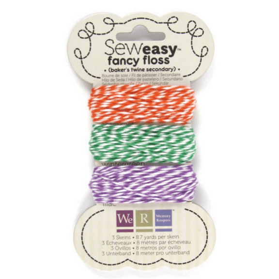 30 Pack Bright Tones Baker's Twine, 8.7 Yards Each, Colors for Crafting, Gift Wrapping, Sewing, DIY Projects, Handmade Decorations, Tags, Packages, Durable, Fun, Easy to Use, Bulk, Mix