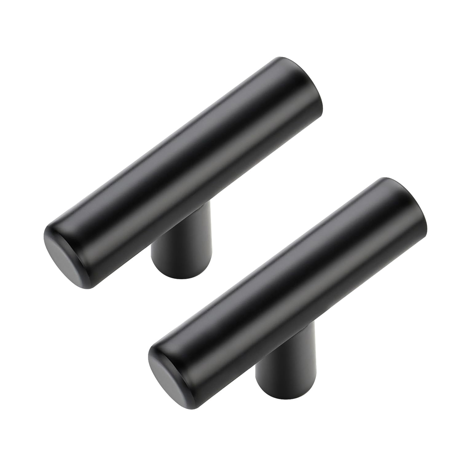 30 Pack Cabinet Knobs, Black Cabinet Handles, 2in Kitchen Cabient Knobs, Single Hole Drawer Knobs for Dresser Drawers
