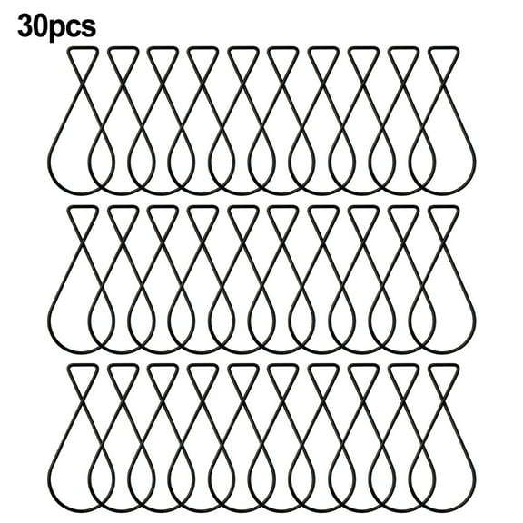 30-Pack Ceiling Hook Clips Ceiling Tile Hooks T-bar Drop Ceiling Clips Christmas