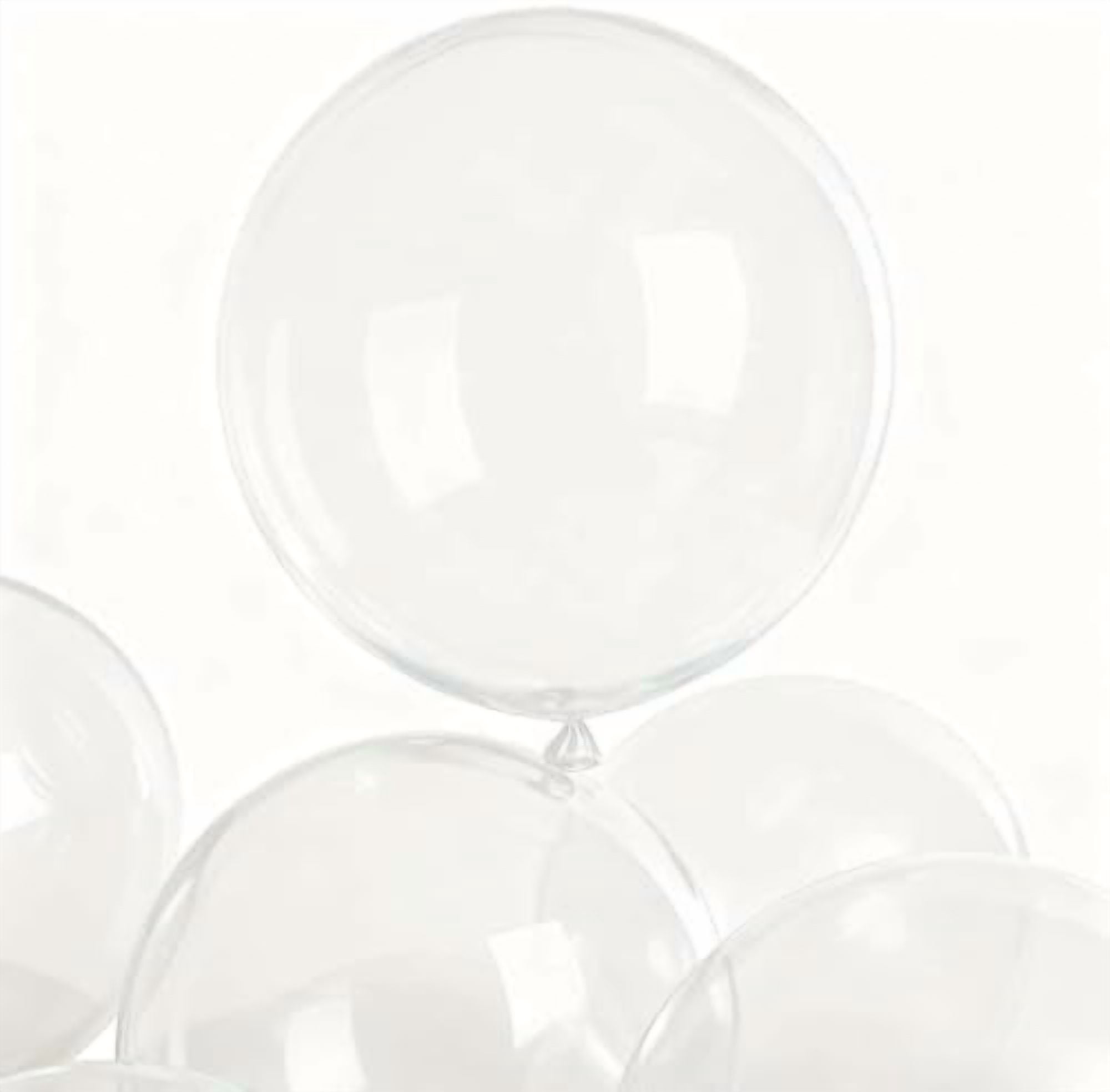 30 Pack Clear Balloons 36 Inch Clear Latex Party Large Balloon Bulk for Various Party Events Decorations