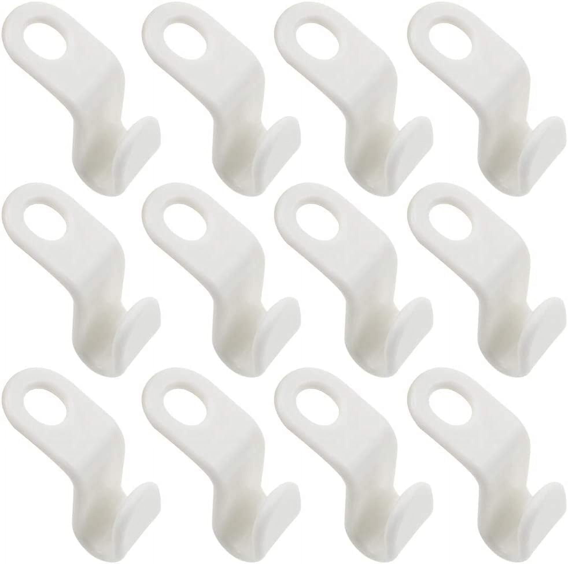 40 Pack Double Sided Clothes Hanger Connector Hooks, Space