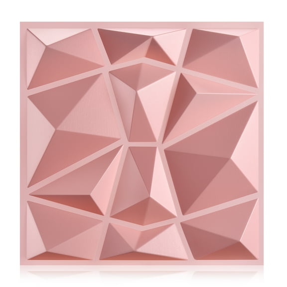 30 Pack Decorative 3D Wall Panels for Interior Wall Decor Living Room, 11.8"x11.8" Wall Art PVC Panels for Bedroom TV Background Gaming Room Decor