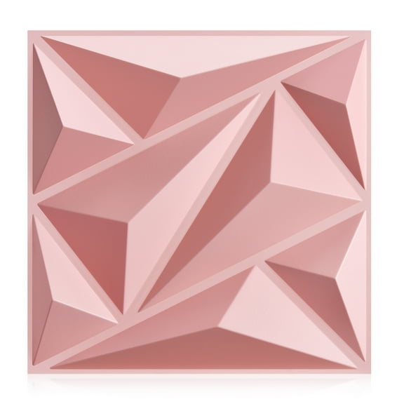 30 Pack Decorative 3D Wall Panels for Interior Wall Decor Living Room, 11.8"x11.8" Wall Art PVC Panels for Bedroom TV Background Gaming Room Decor