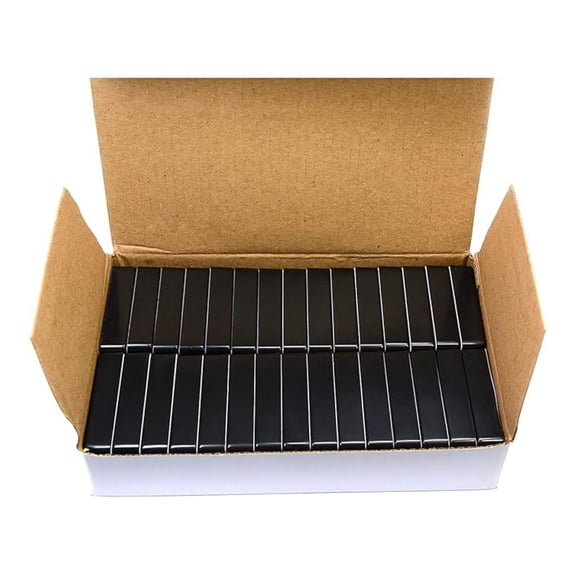 - (30-Pack Dominos Black) Super Strong Colorful Ceramic Magnets for Dry Erase Whiteboards, Bulletins, Refrigerator, Office, Kitchen, School, Classroom