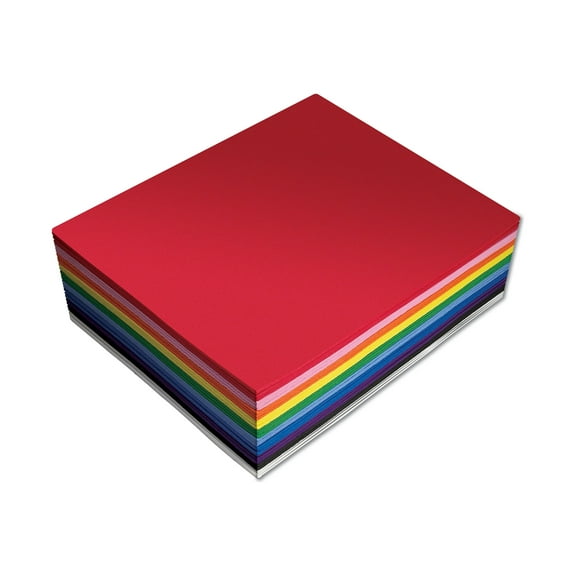 30 Pack EVA Foam Sheets, 9 x 12 Inch, Assorted Colors (10 Colors), 2mm Thick, by Better Office Products, for Arts and Crafts, 30 Sheets