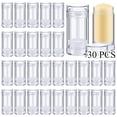 thumbnail image 1 of 30 Pack Empty Deodorant Containers 30ml (1 oz )- Refillable Plastic Tubes with Twist Up Bottom for Solid Perfume Lip Balm Travel DIY, 1 of 8