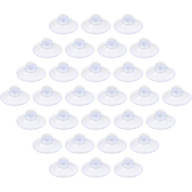 30 Pack Glass Table Suction Cups 20mm Rubber Suction Cup Hangers