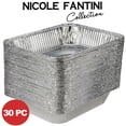 thumbnail image 1 of 30 Pack Half-Size 9" x 13" Aluminum Pans Deep Steam Disposable Regular Weight, 1 of 8