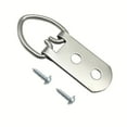 thumbnail image 1 of 30 Pack Heavy Duty D-Ring Picture Hangers, Double Holes With Screws, For Picture Frames Photos Boxed, 1 of 6