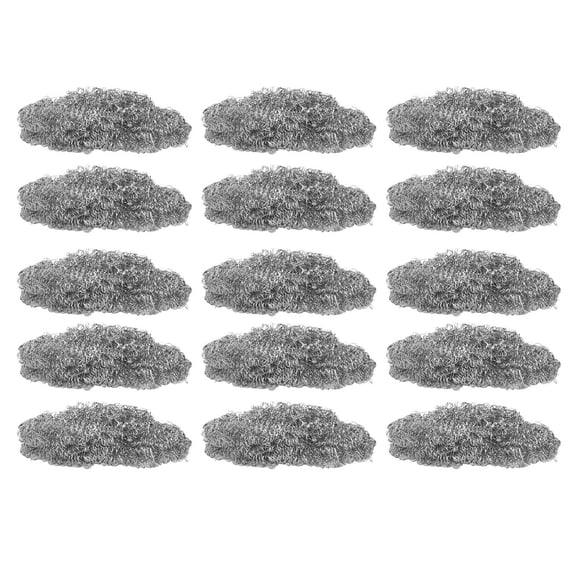 30-Pack Heavy Duty Stainless Steel Scrubbers Cleaning Ball Scouring Pads for Kitchen Pots Pans Ovens Grills Multipurpose Wire Dishwashing Sponges 4.7 in